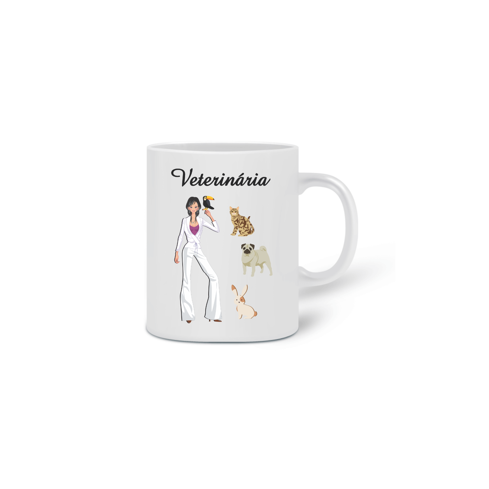 Nome do produto: caneca Veterinária 
