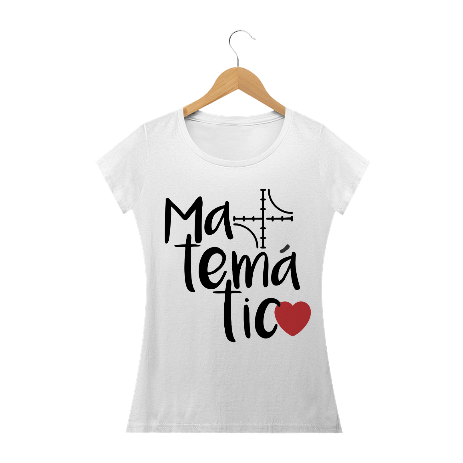 Nome do produto: Camisa Feminina (Matemática)