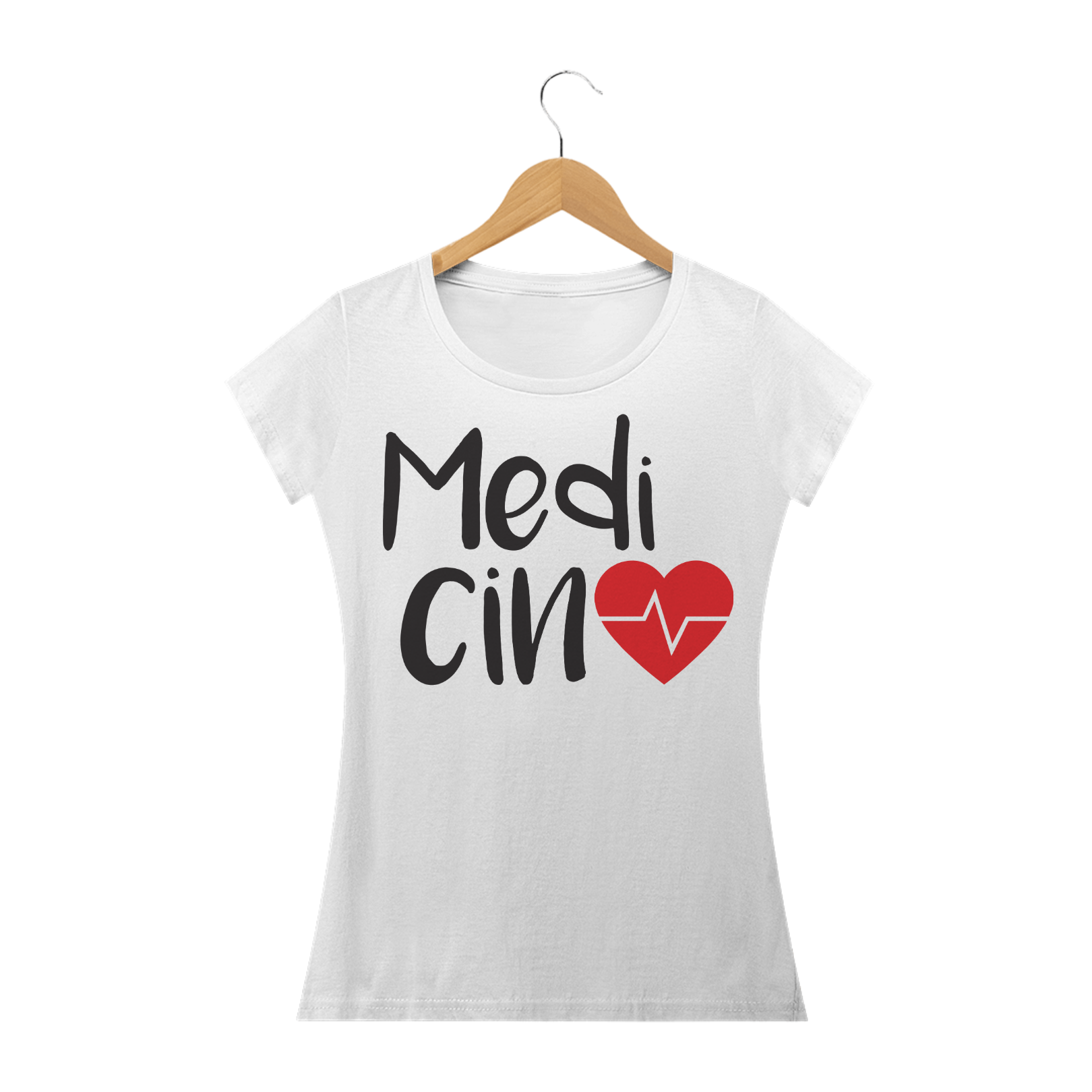 Nome do produto: Camisa Feminina (Medicina)