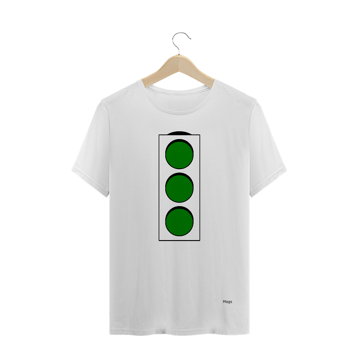 Nome do produto  Camiseta Mags Luz Verde
