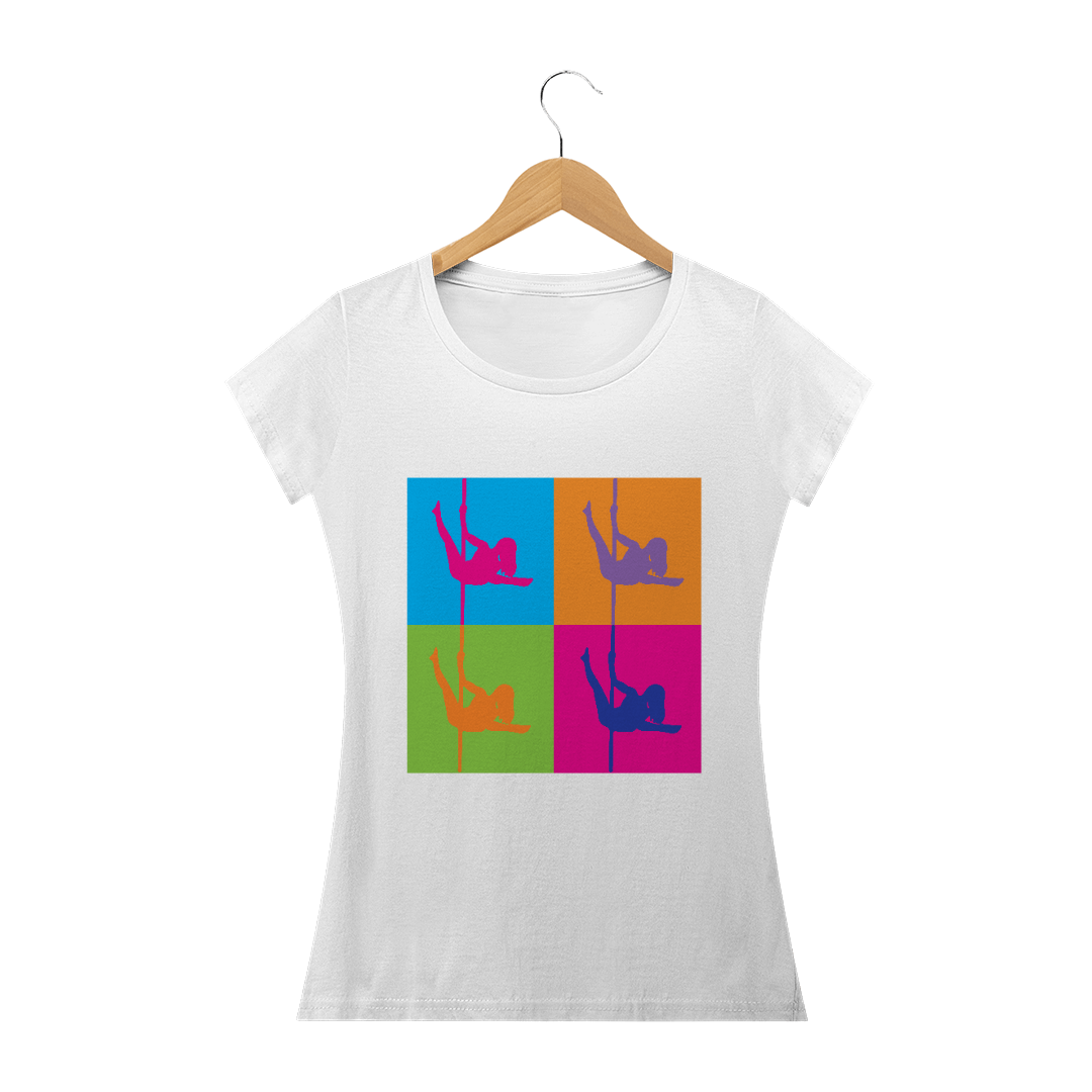 Nome do produto: Camiseta Pop Pole Arte Baby Long Quality