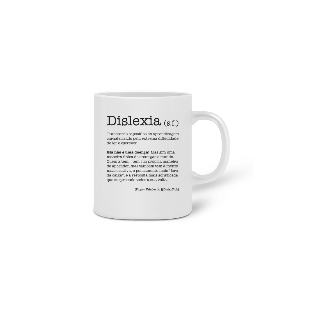 Caneca Dislexia Poética