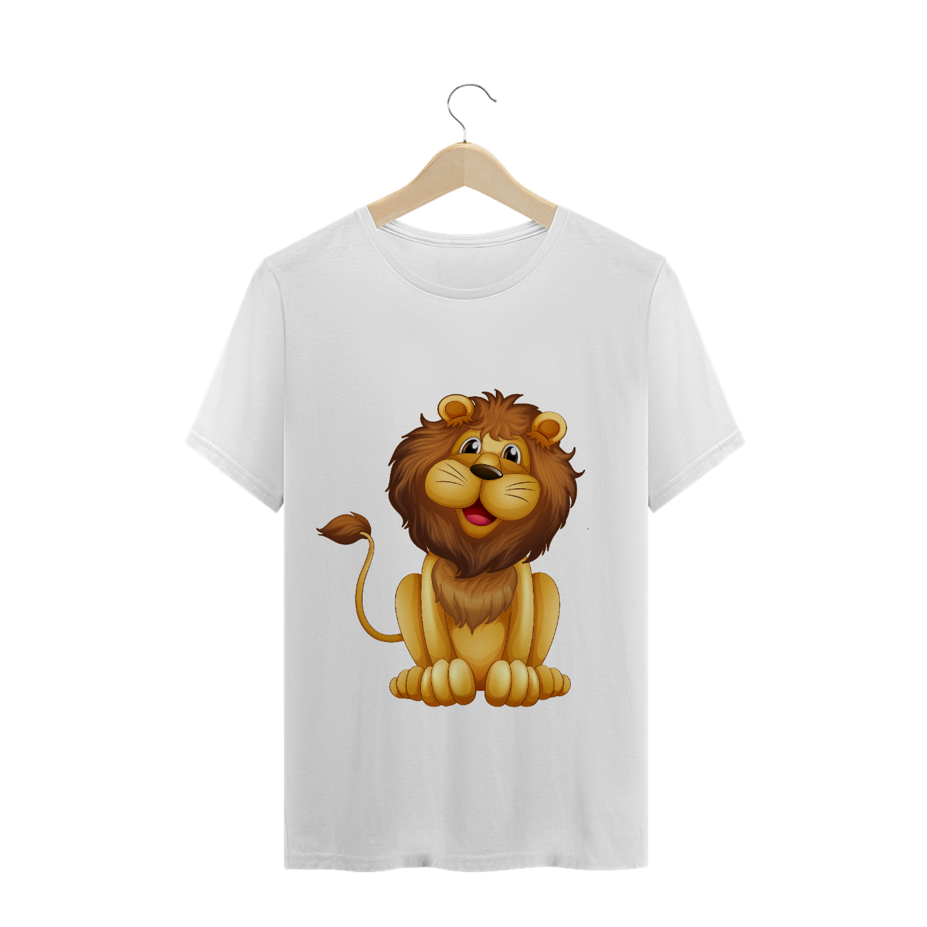 Nome do produto: Camiseta Cartoon - Leão 