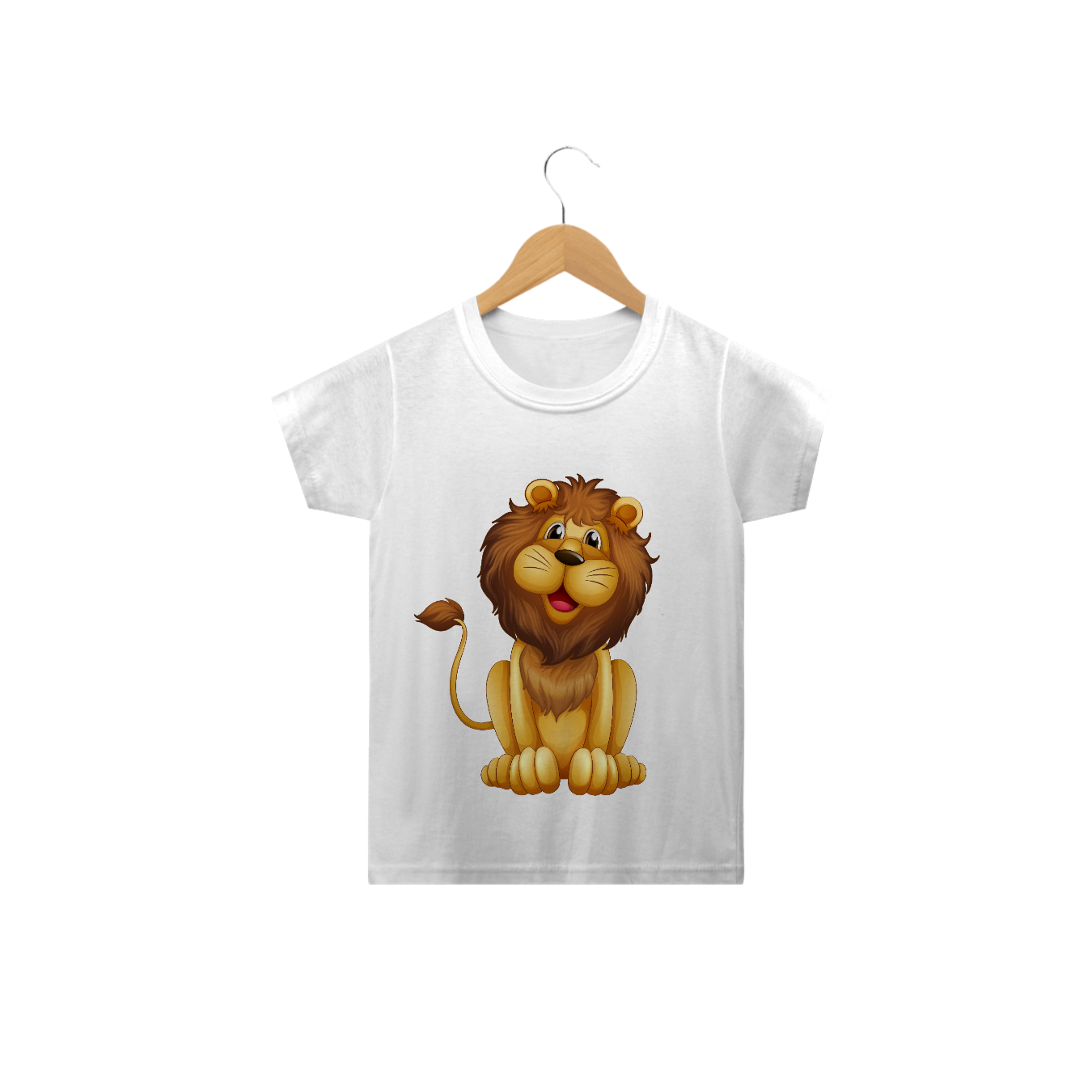 Nome do produto: Camiseta Infantil - Leão