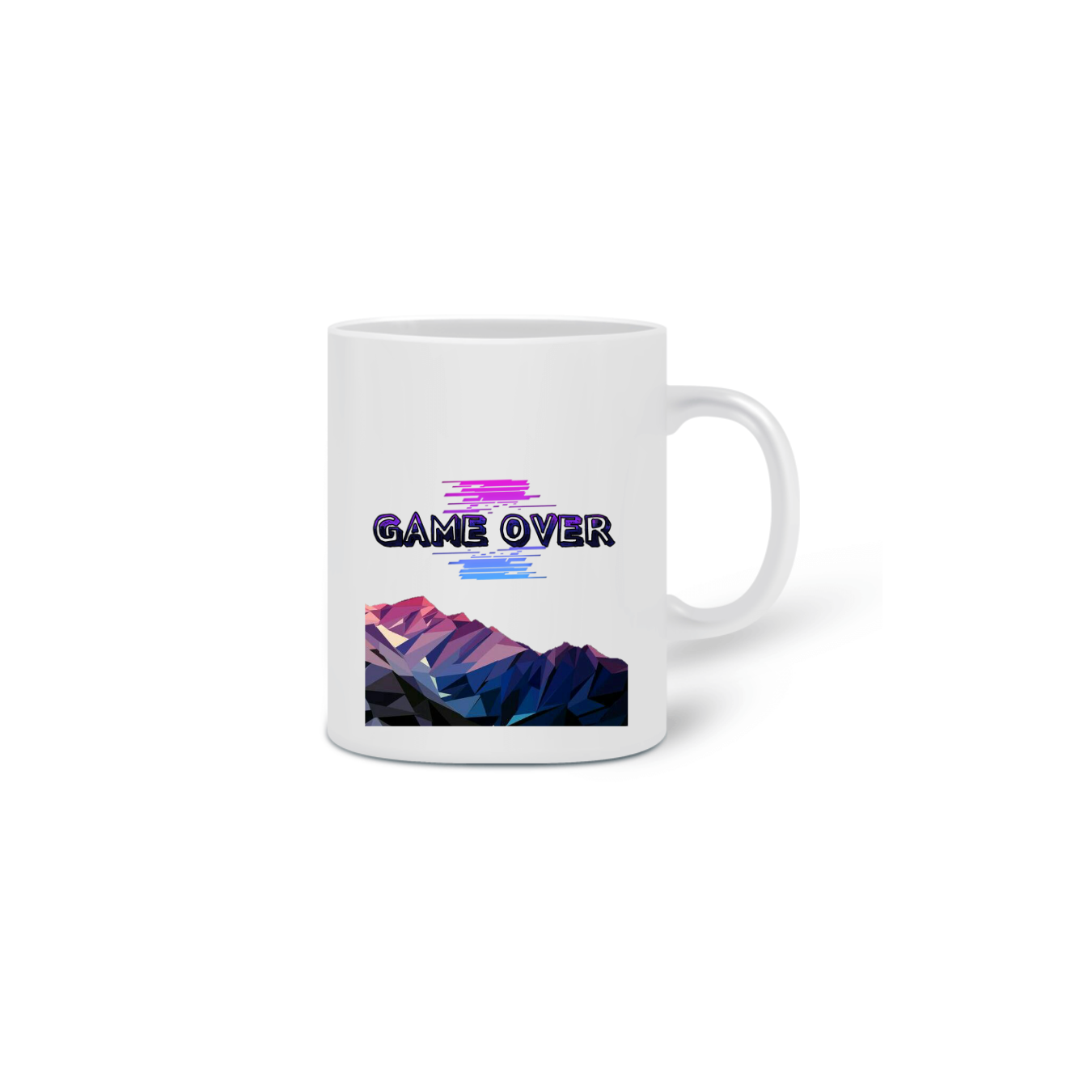 Nome do produto: Caneca - GAME OVER