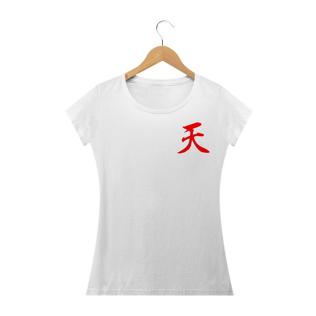 Nome do produto: Camiseta Kanji Paraíso - Akuma SF - Fem