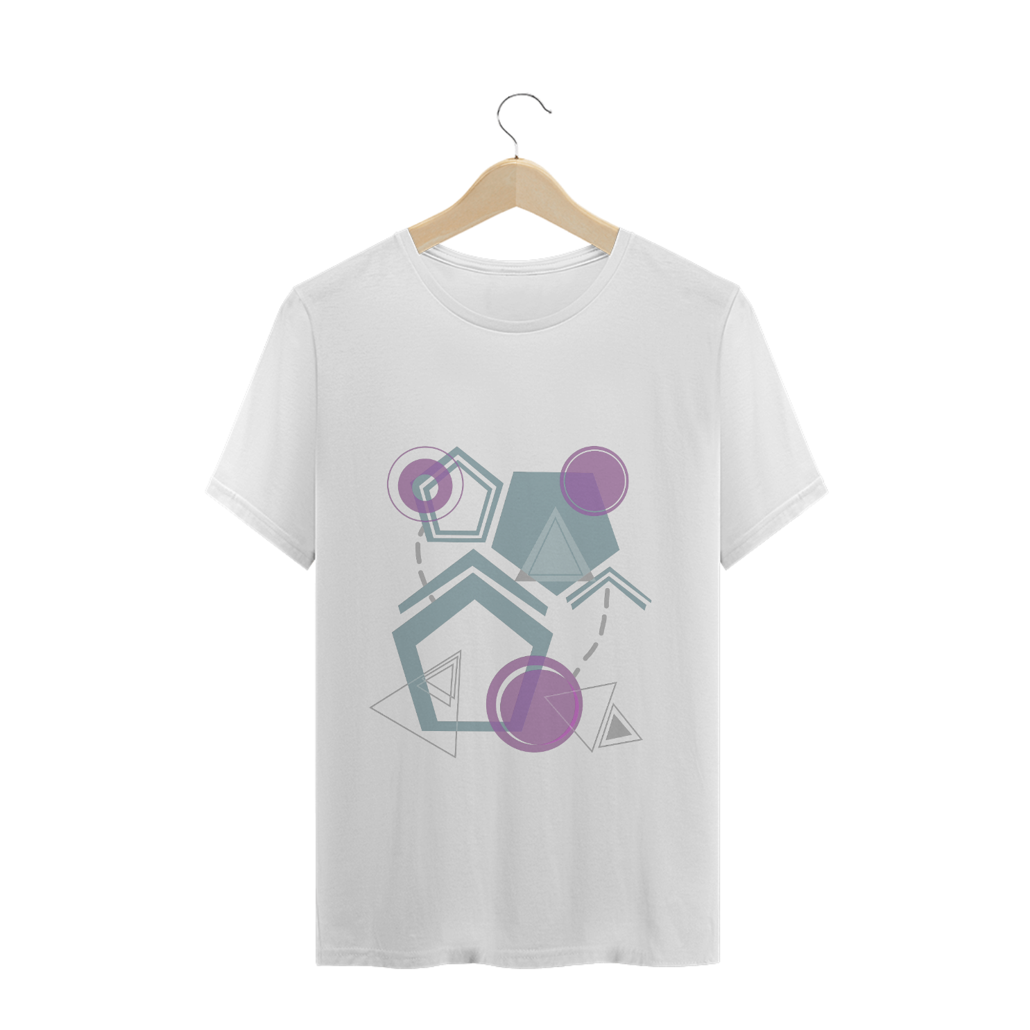 Nome do produto: Camiseta Quality - Formas Geométricas 