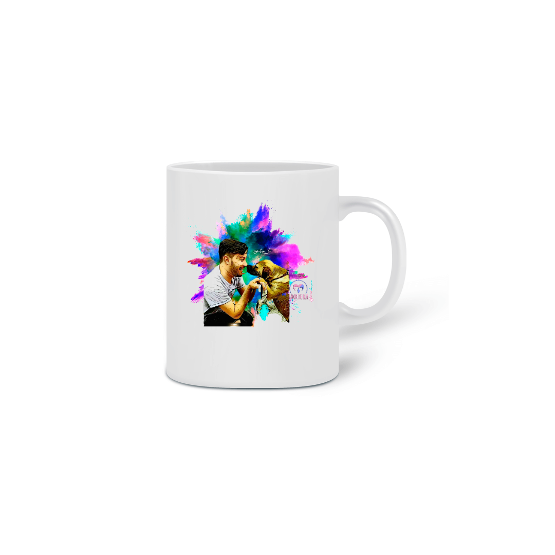 Nome do produto  Caneca Amor de Rua colors