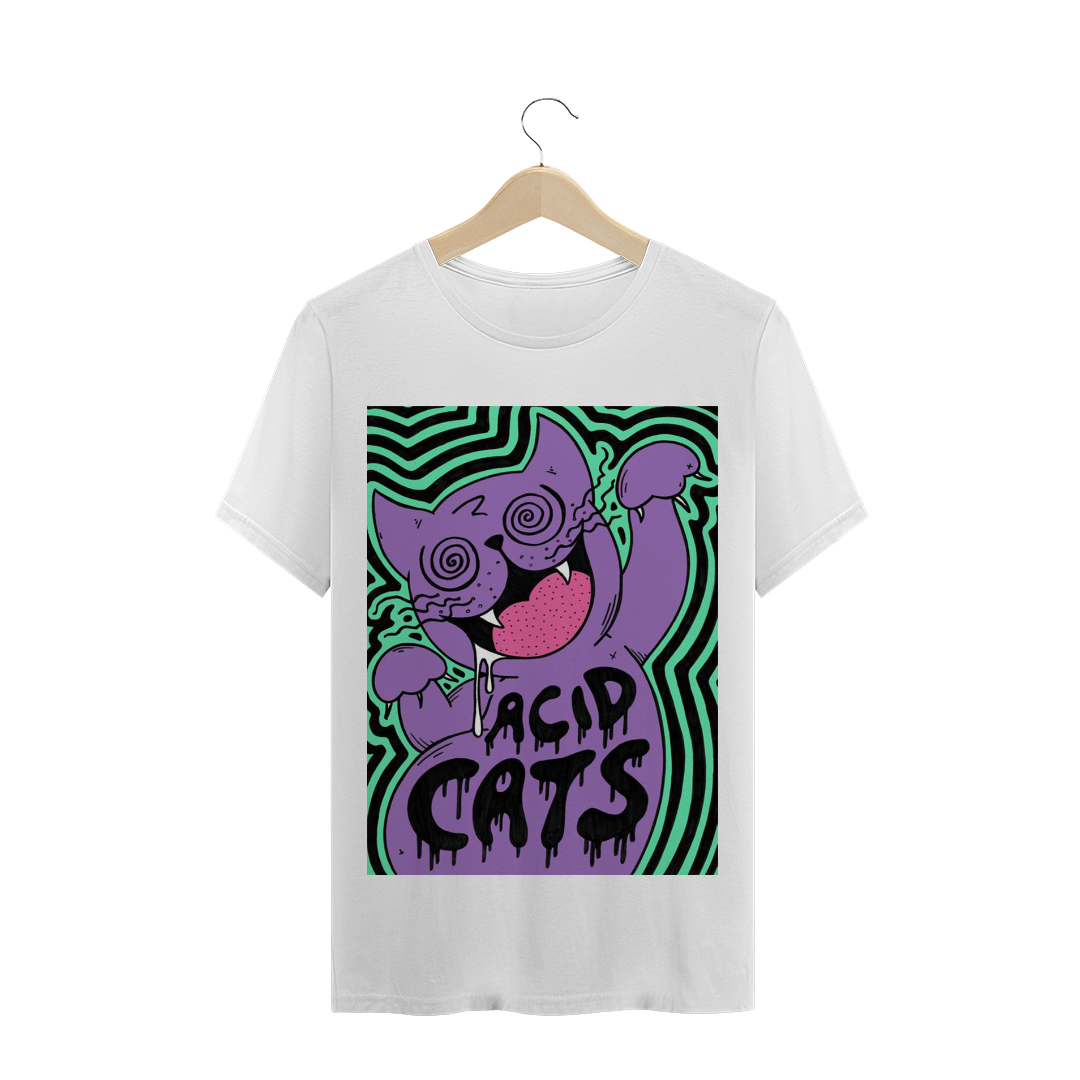 Nome do produto: Camiseta Acid Cats