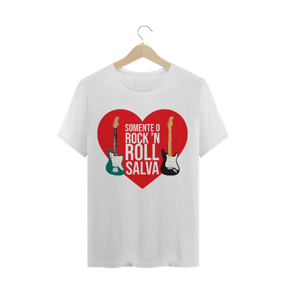 Nome do produto: Camiseta Básica Rock Salva