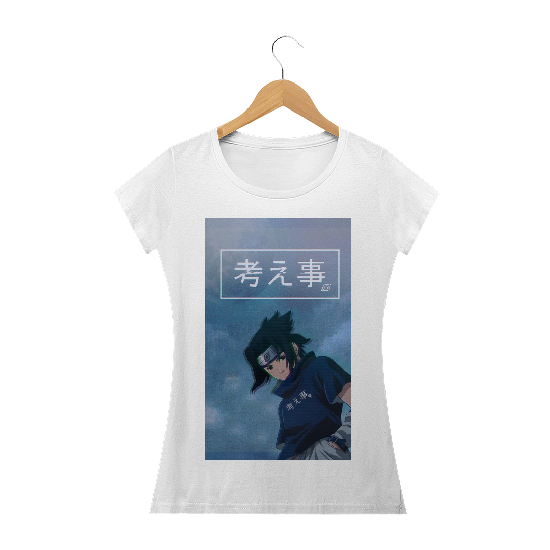 Nome do produto: Camiseta Feminina Sasuke Sad