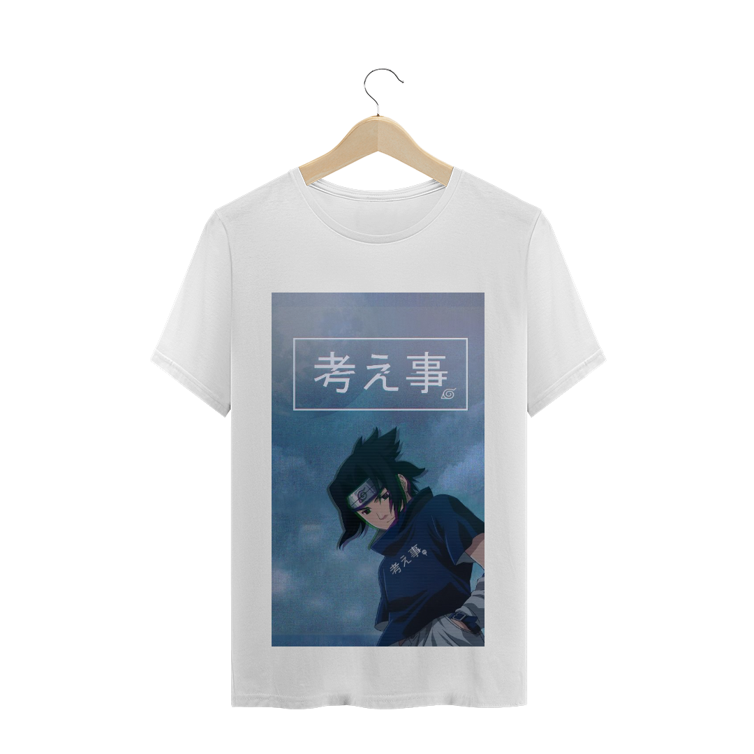 Nome do produto: Camiseta Masculina Naruto; Sasuke Sad