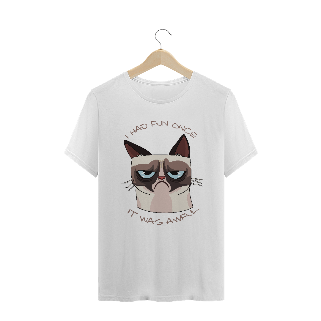 Nome do produto: Grumpy cat - I had fun once 1 (Prime)