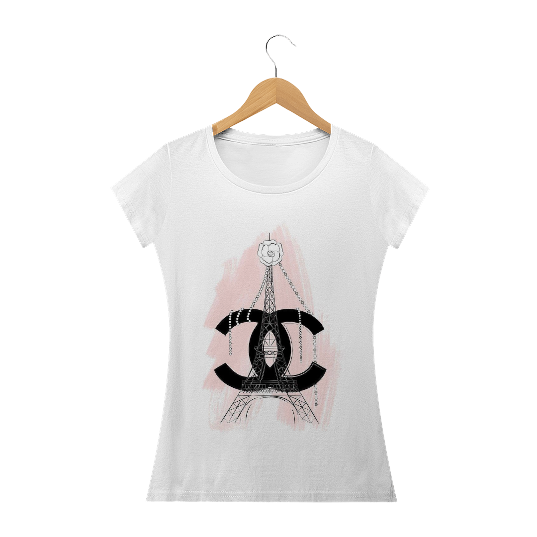 Nome do produto: Camiseta Feminina Chanel