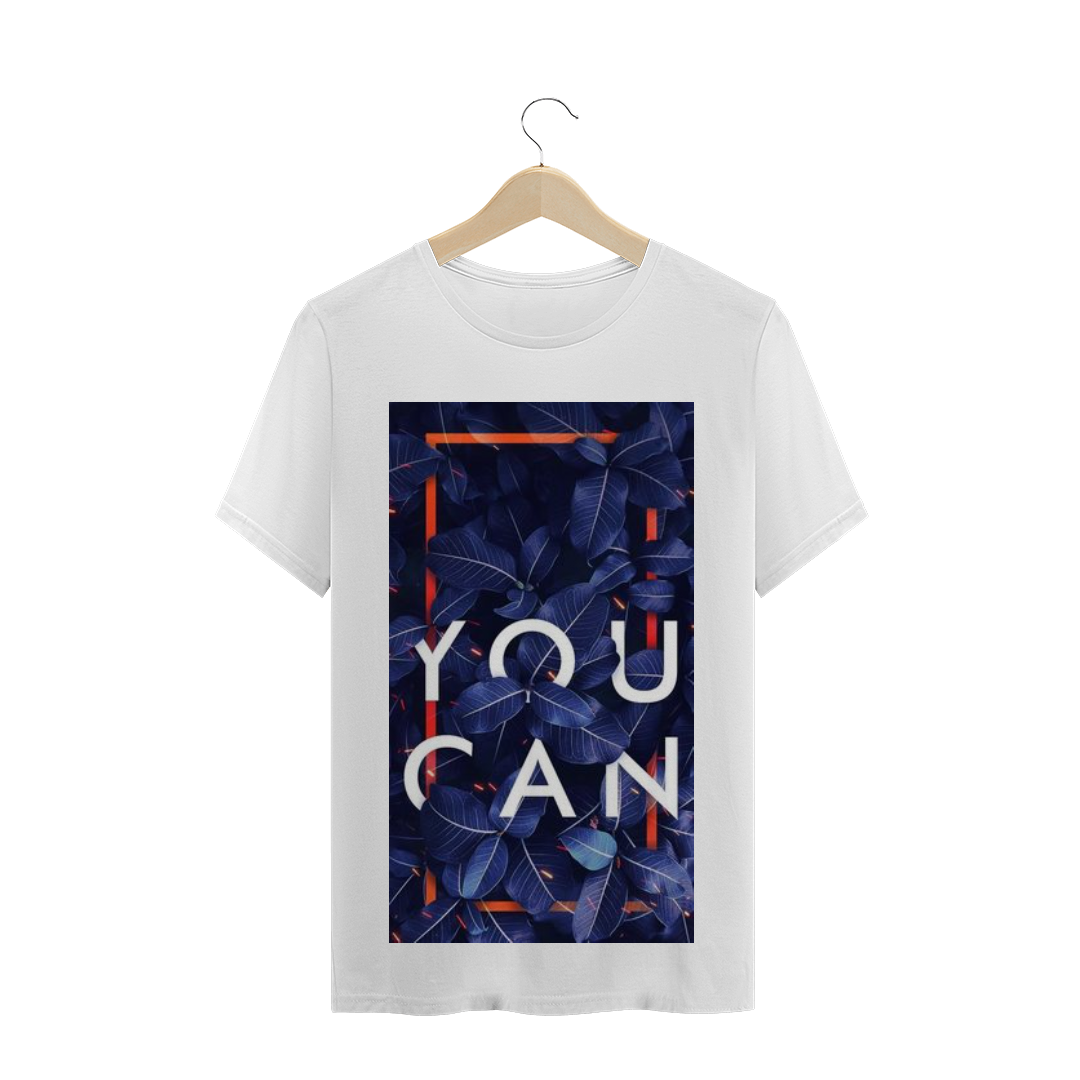 Nome do produto: Camiseta Masculina You Can