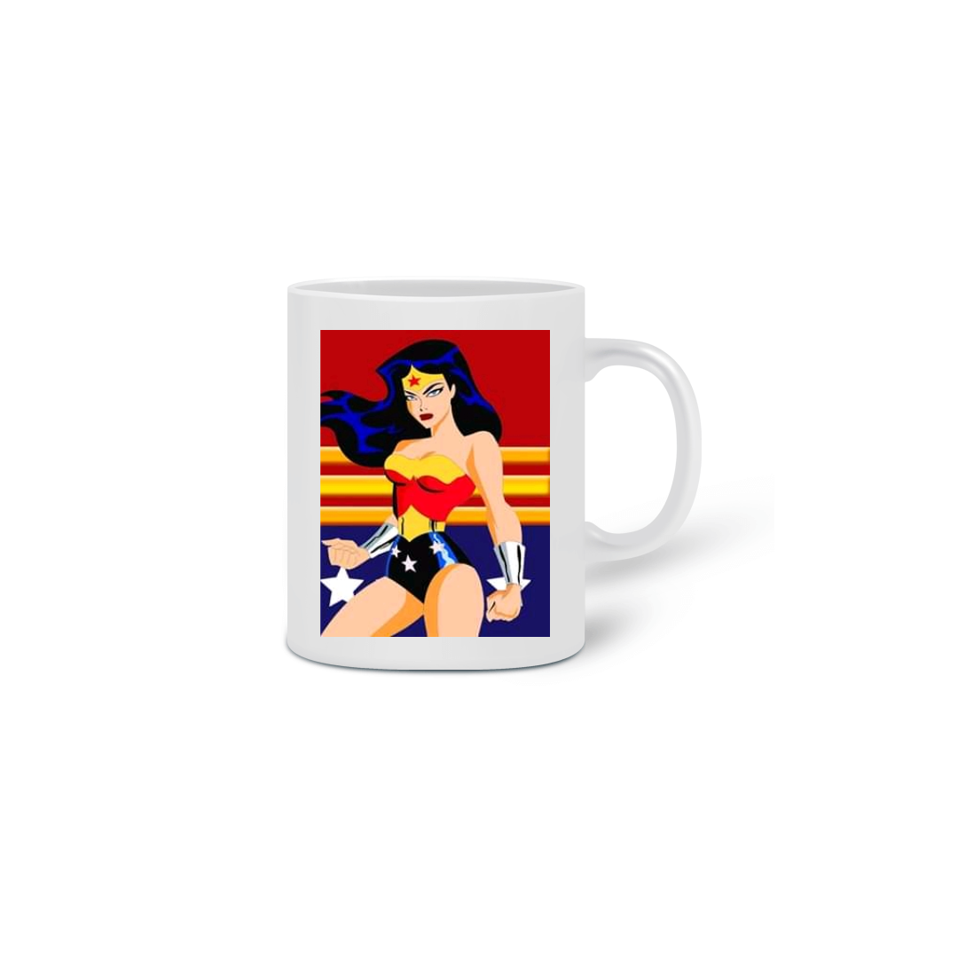 Nome do produto: caneca mulher maravilha