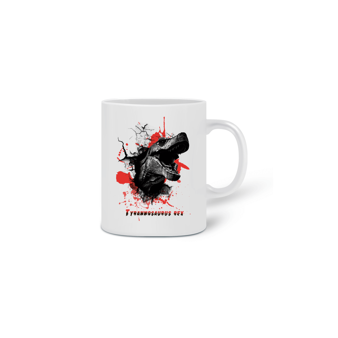 Nome do produto: Caneca Tyrannosaurus rex