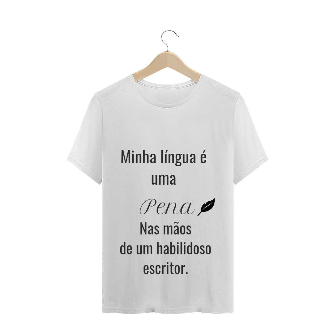 Nome do produto: minha língua é uma pena