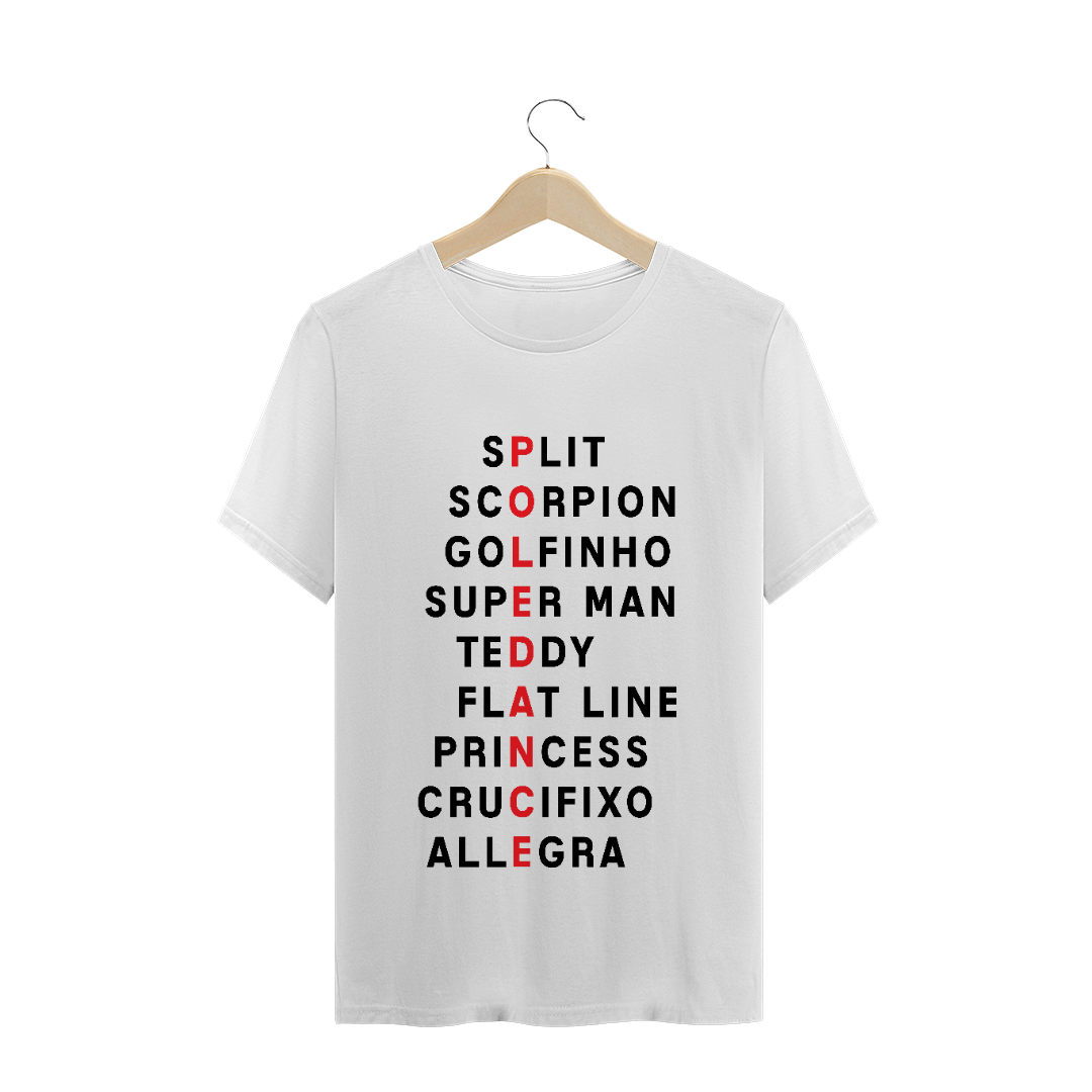 Nome do produto: Camiseta Acrostico T-Shirt Quality