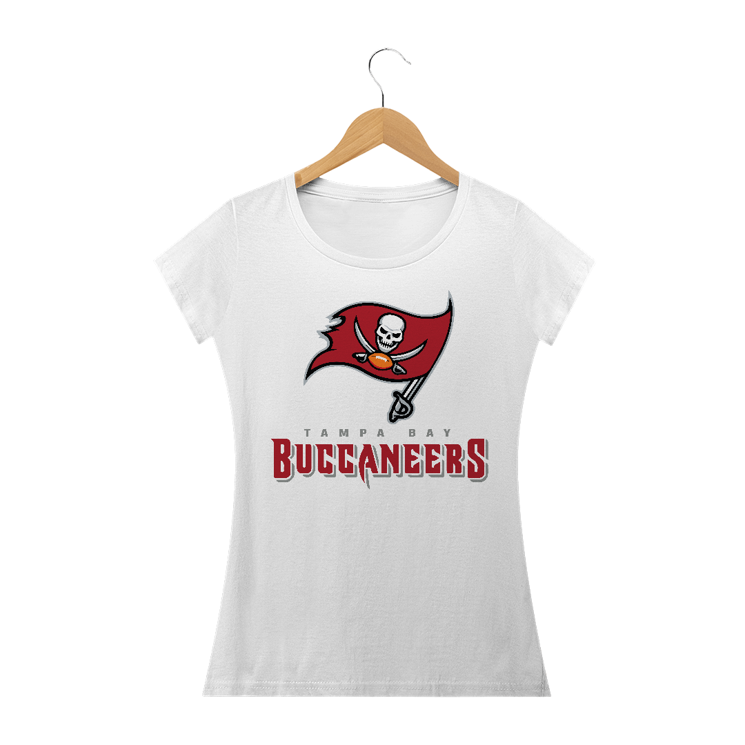 Nome do produto: Camiseta Feminina Buccaneers 