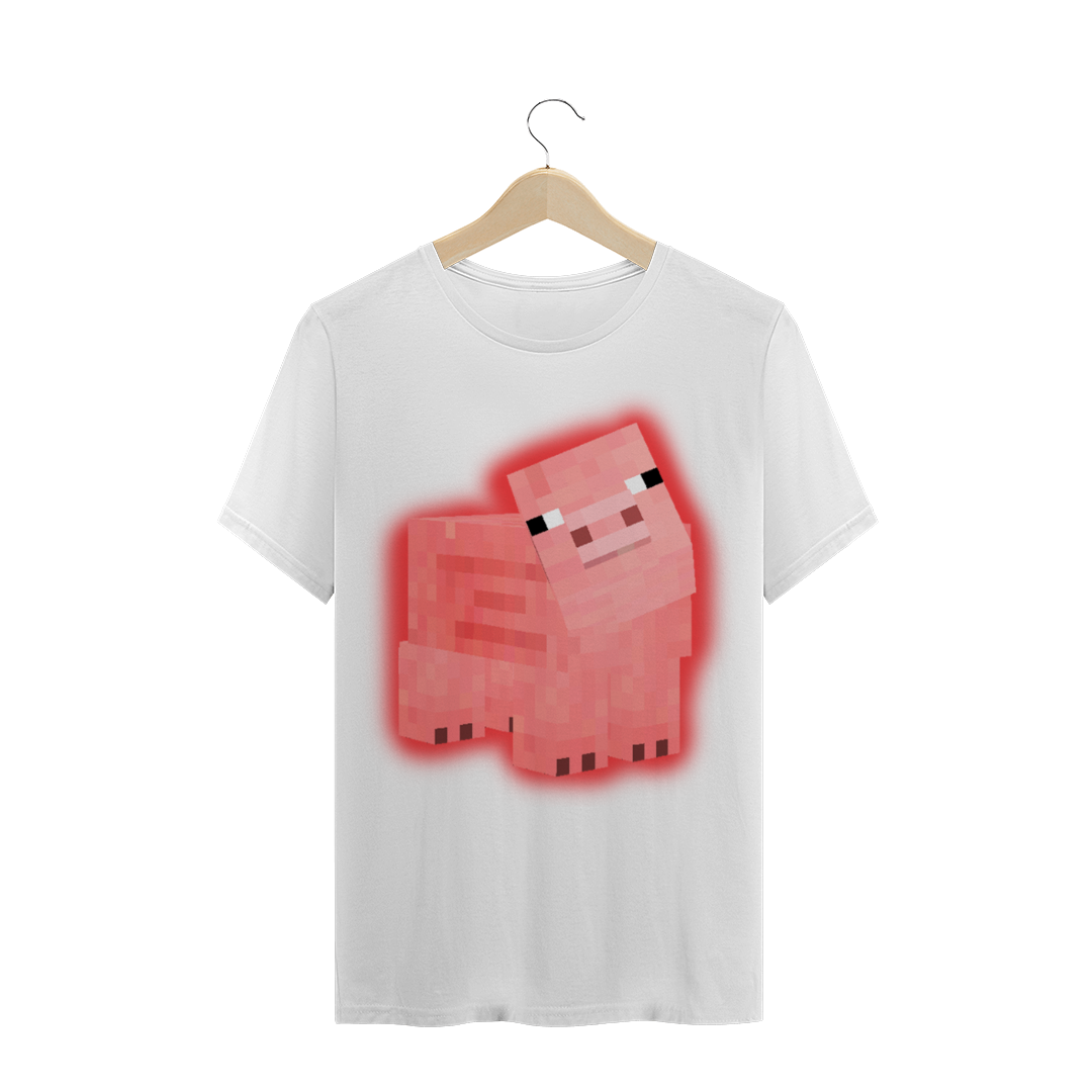 Nome do produto: Camiseta Pig - Minecraft