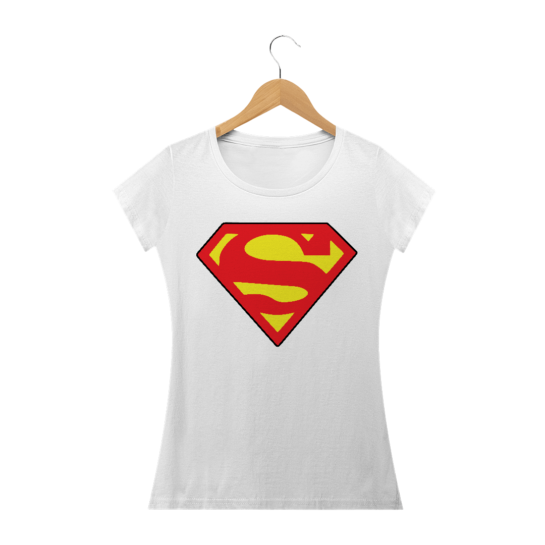 Nome do produto: Camiseta Feminina Super Girl