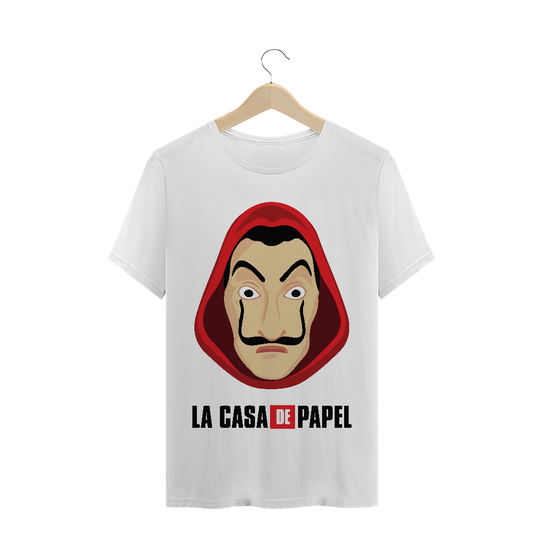 Nome do produto: Camiseta Básica La Casa de Papel