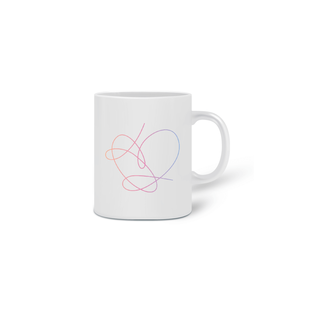 Nome do produto: caneca bts kpop - Love Yourself