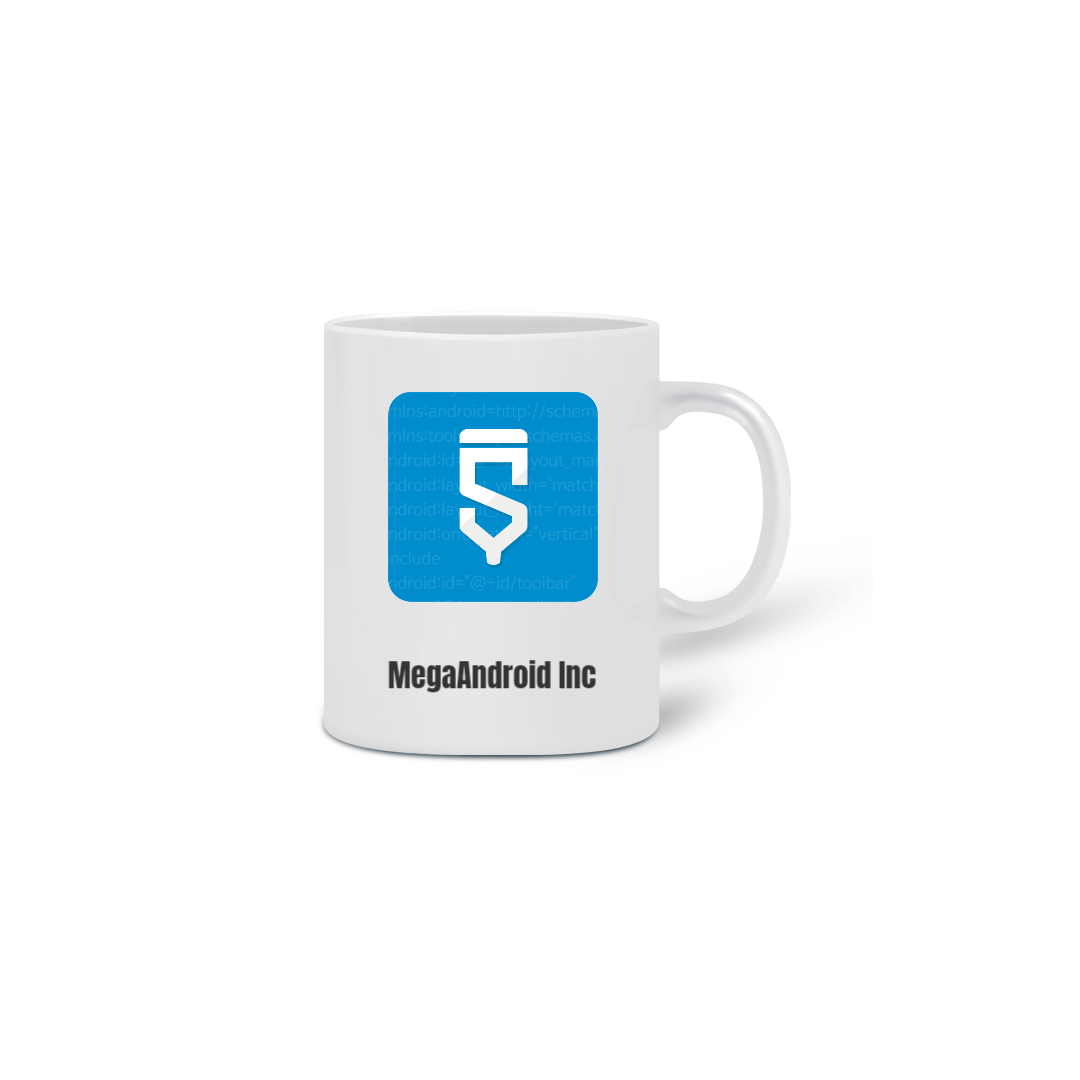Nome do produto: Caneca Sketchware canal MegaAndroid Inc