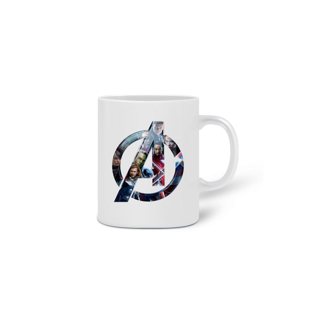 Nome do produto: CANECA AVENGERS