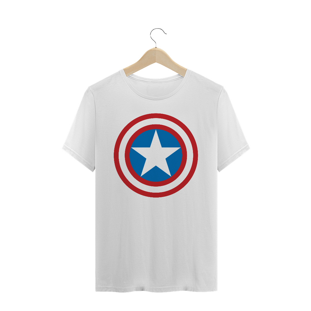 Nome do produto: T-SHIRT QUALITY CAPITÃO AMÉRICA