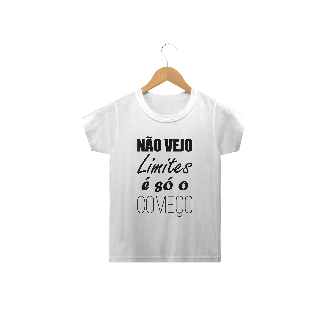 Nome do produto: CLASSIC INFANTIL NÃO VEJO LIMITES É SÓ O COMEÇO