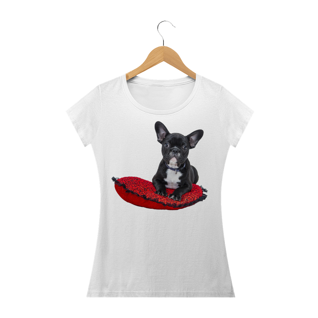 Nome do produto: Camisa Feminina Cachorro