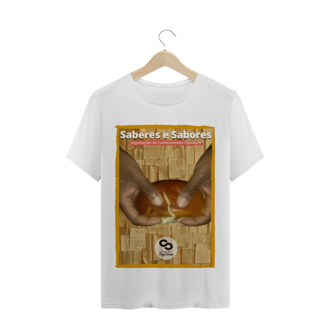 Nome do produto: CAMISETA - SABERES E SABORES