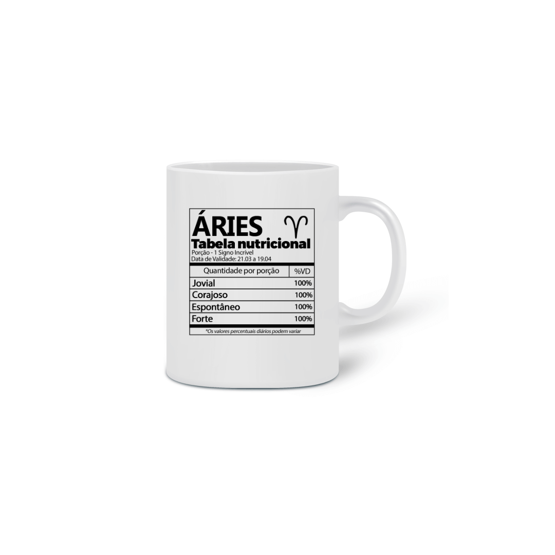 Nome do produto  Caneca - Áries - kk