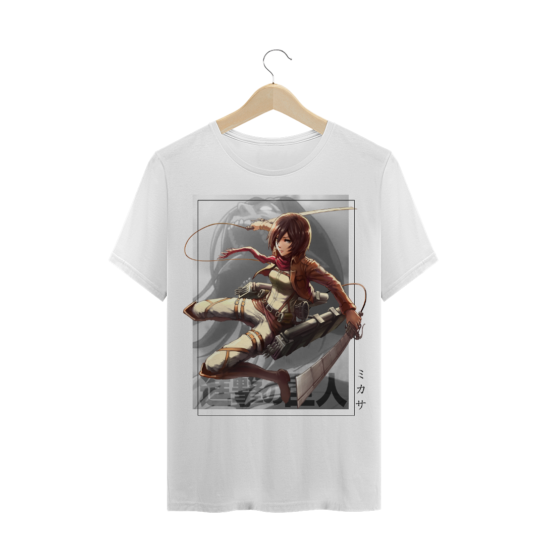 Nome do produto  Camiseta Anime Mikasa Attack on Titan