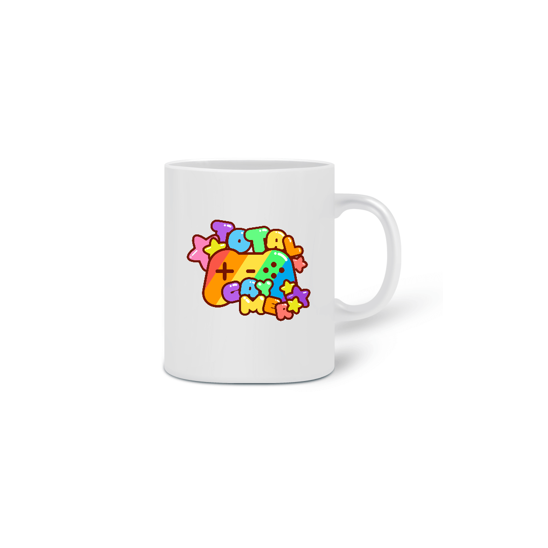 Nome do produto: Caneca Gaymer - LGBT
