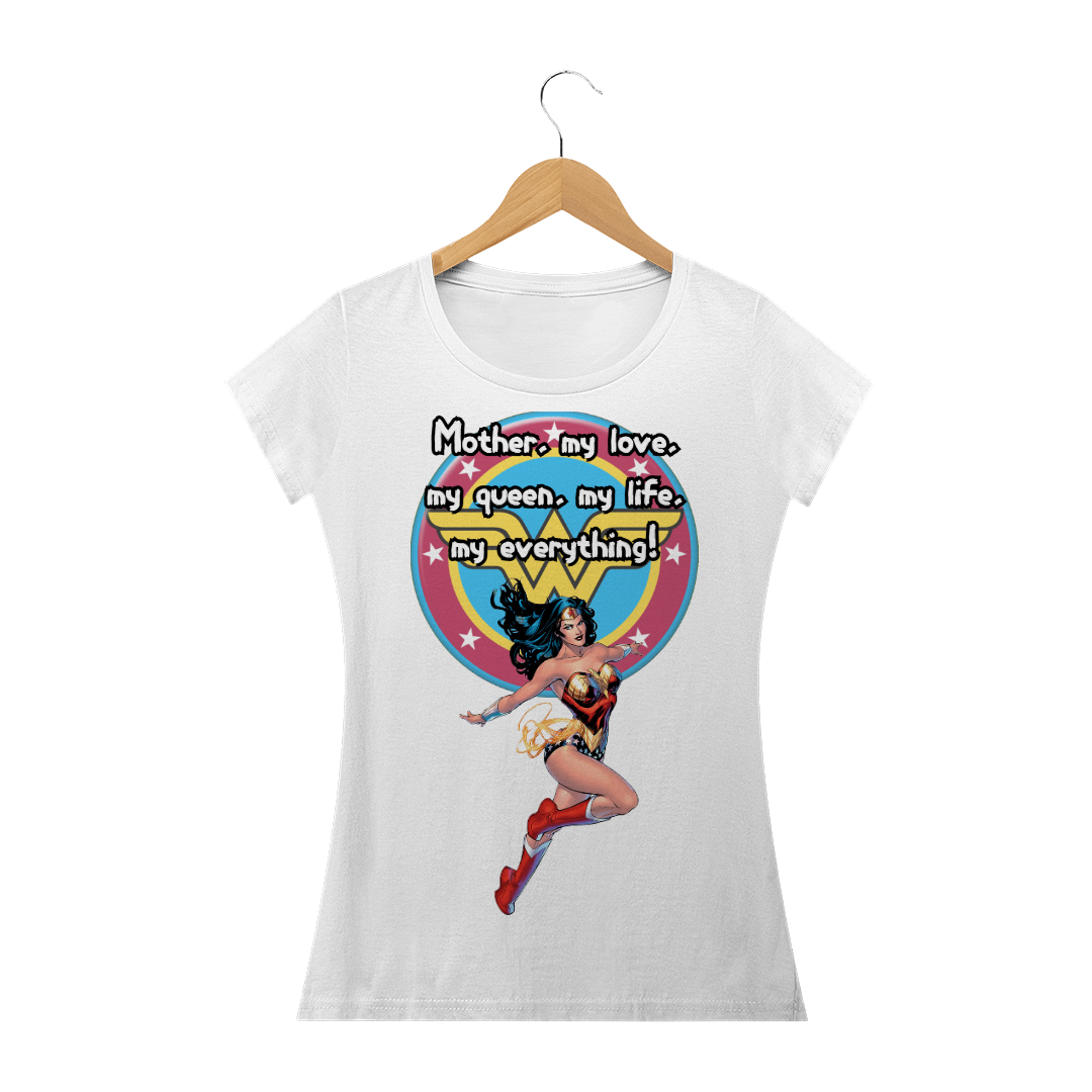 Nome do produto: Camiseta mulher Maravilha 