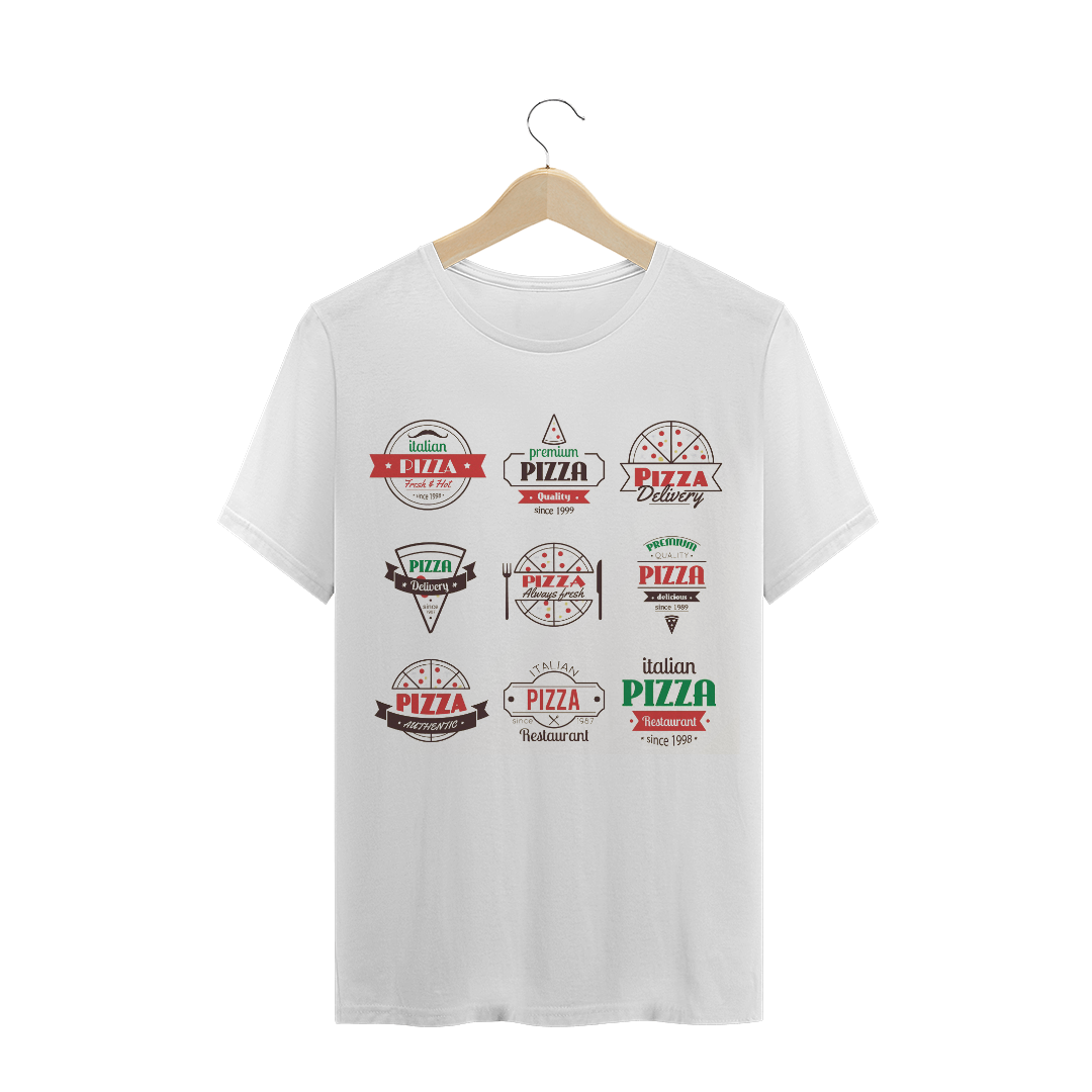Nome do produto: Camiseta Pizza 