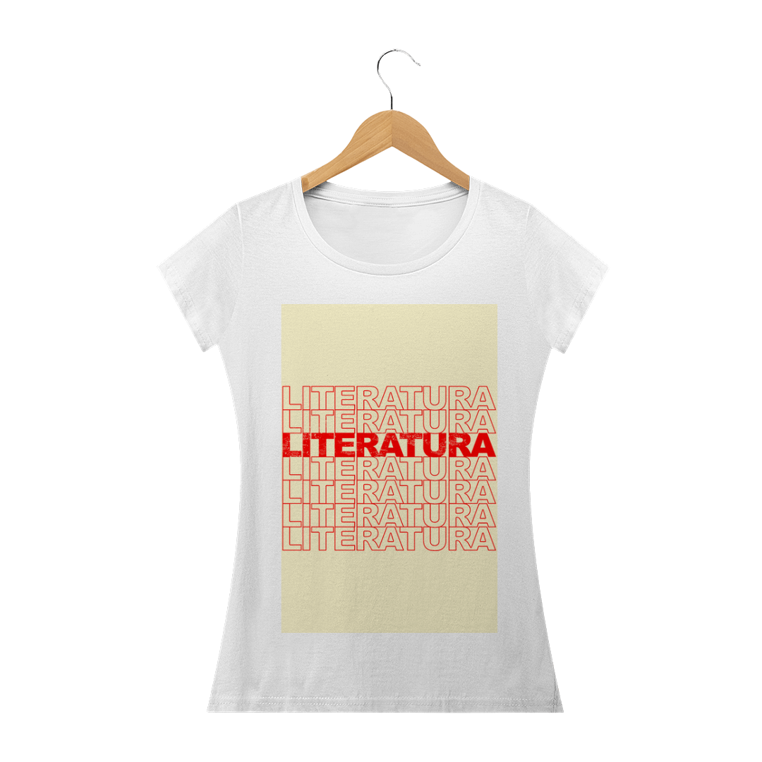 Nome do produto: Camiseta Literatura