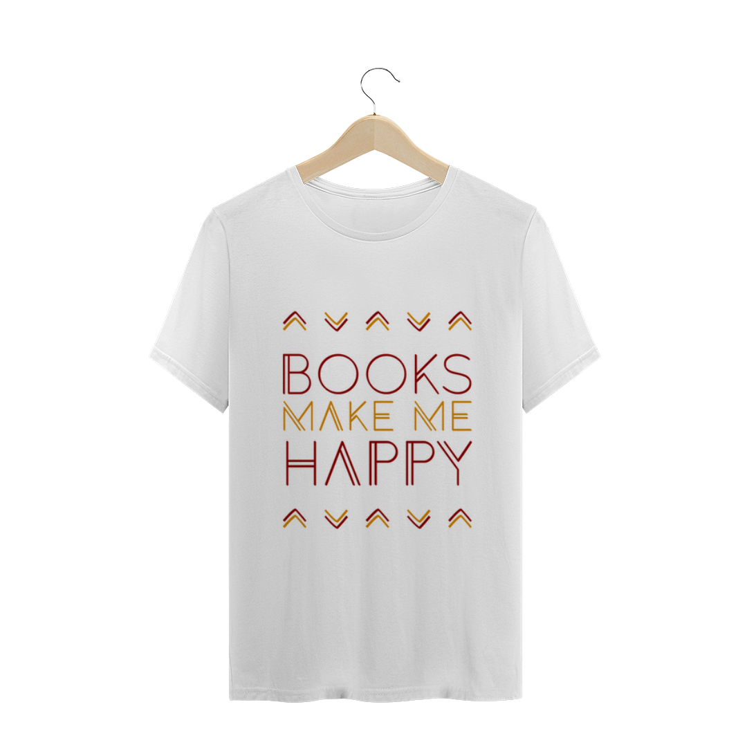 Nome do produto: Camiseta Books Happy