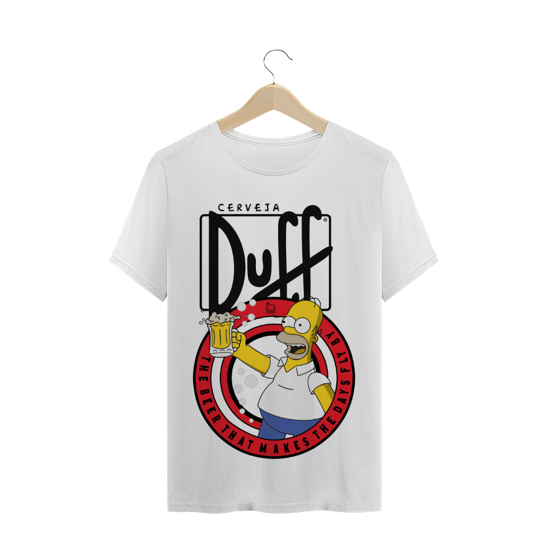 Nome do produto: Camiseta Duff Homer Branca