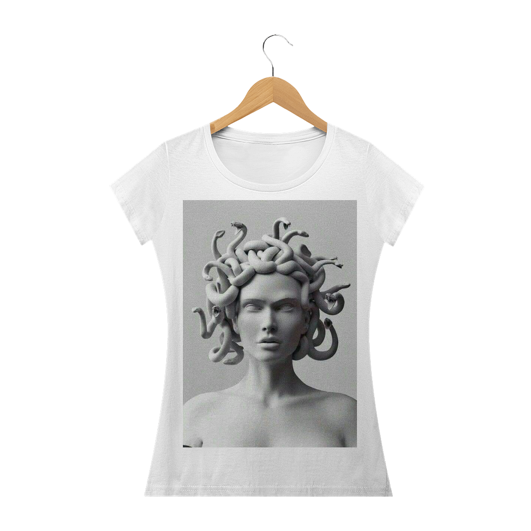 Nome do produto: Camisa Baby Look - Medusa 