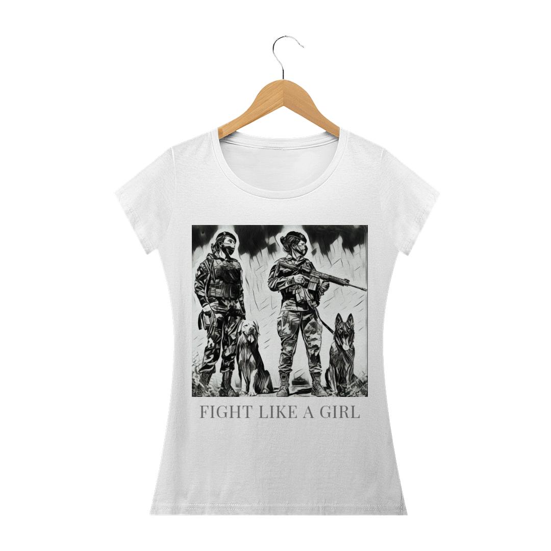 Nome do produto: Camiseta Feminina Fight Like a Girl II