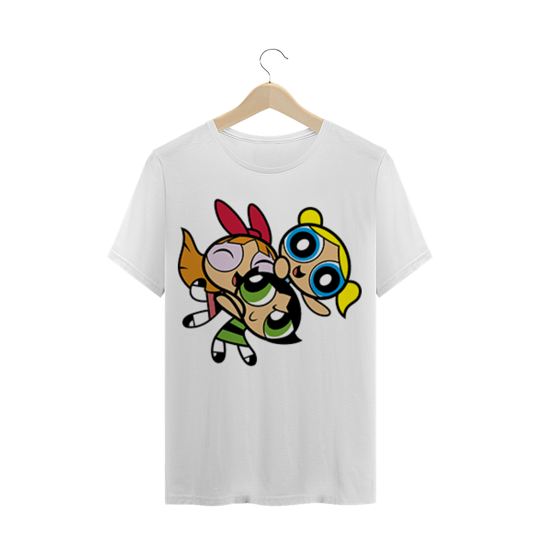Nome do produto: Camisa das meninas super poderosas