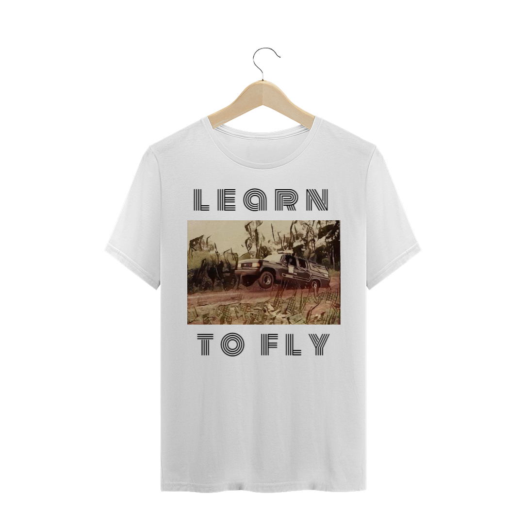 Nome do produto: Camiseta Learn To Fly Branca