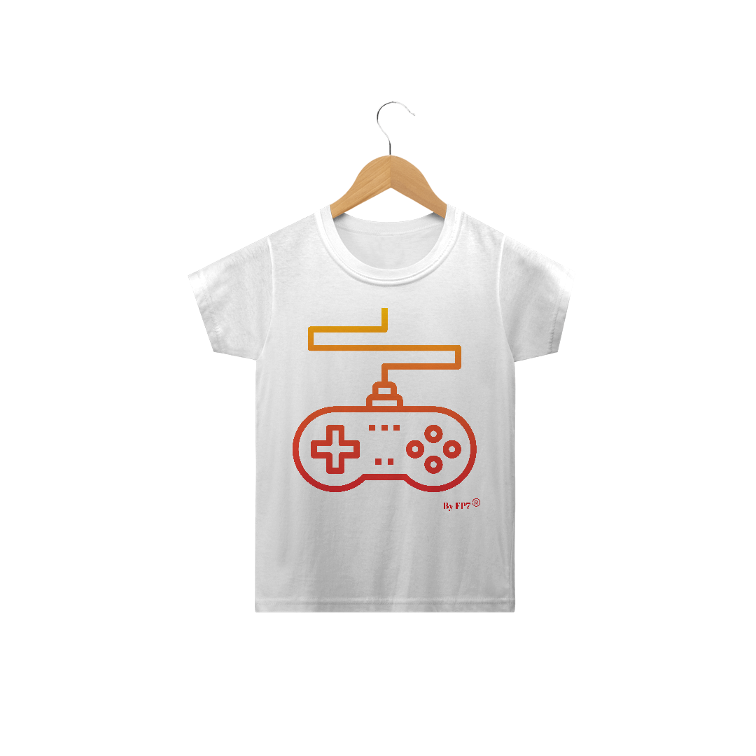 Nome do produto: Camiseta Infantil Controle 