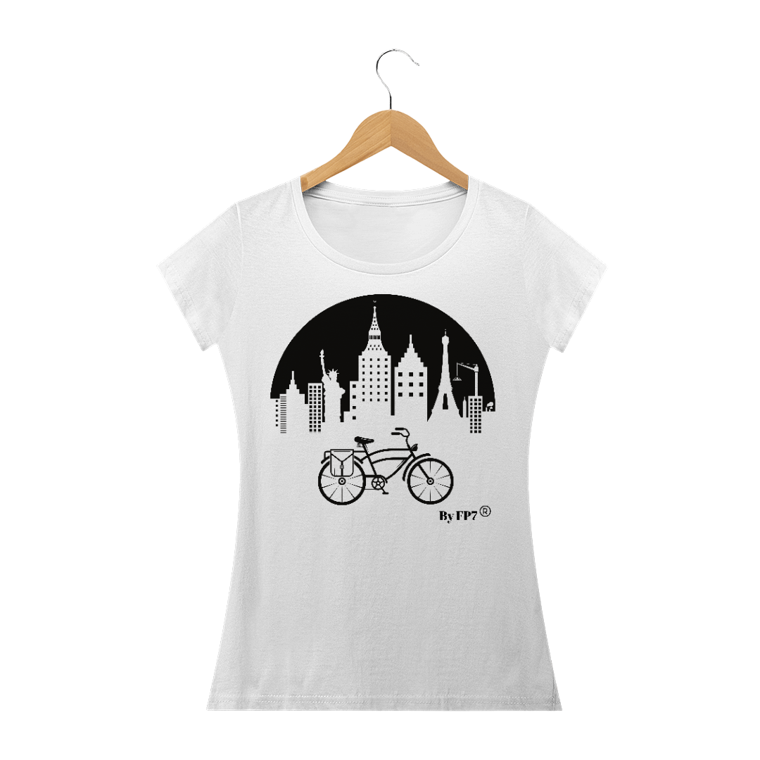 Nome do produto: Camiseta Baby Long (Basic) Bike City