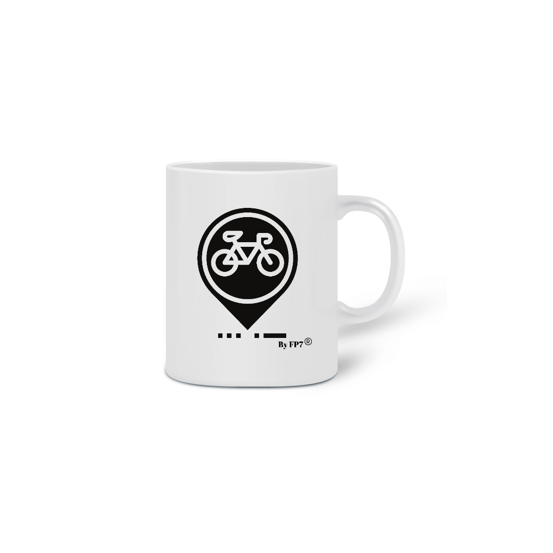 Nome do produto: Caneca Localização Bike