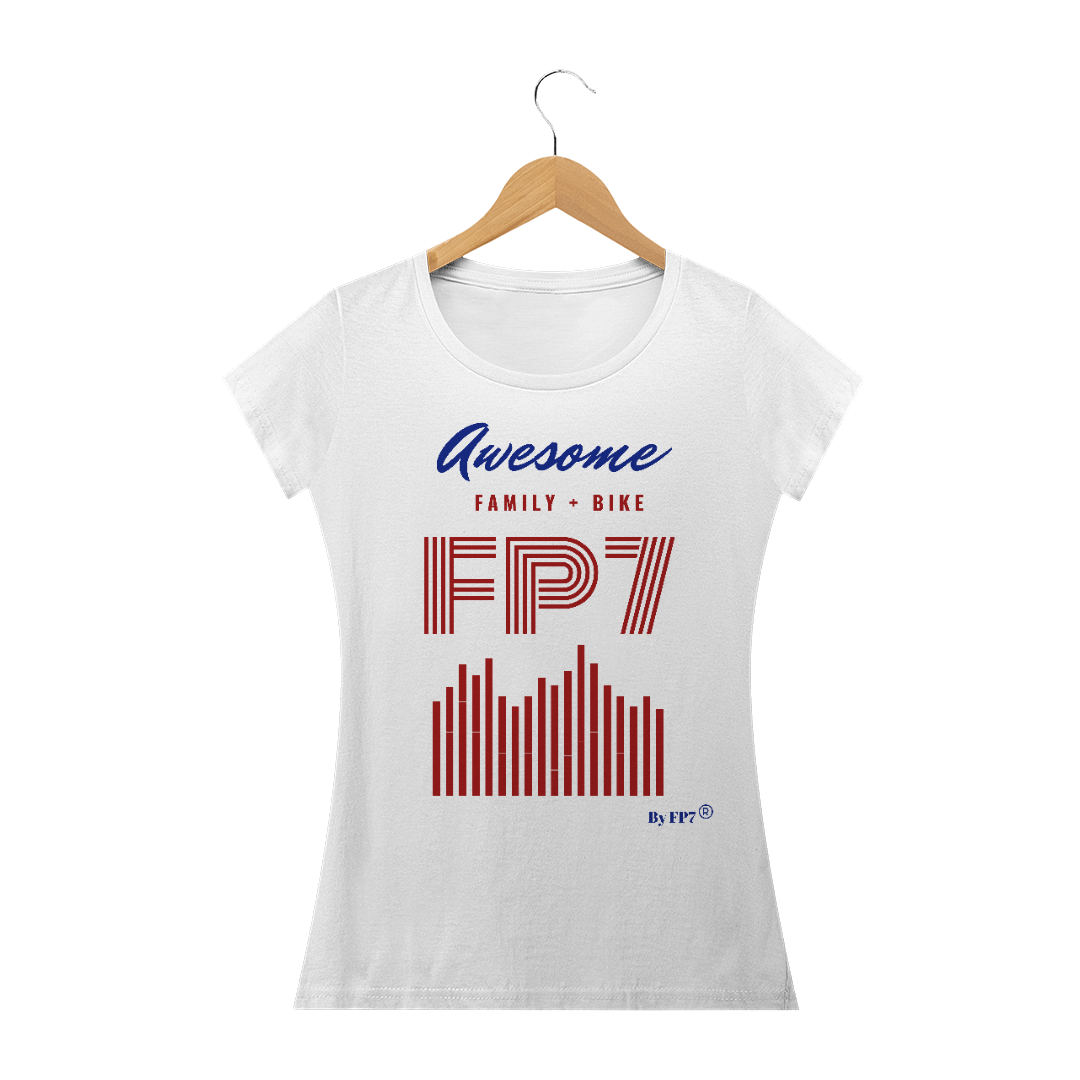 Nome do produto: Camiseta Baby Long (Prime) Family Bike Awesome 